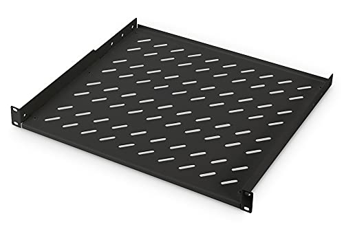 DIGITUS Fachboden zum Festeinbau - 19-Zoll - 1HE - Befestigung Vorne - Traglast 15 kg - Für Netzwerkschänke & Serverschränke - Ab 600 mm Schranktiefe - Schwarz DIGITUS Fachboden zum Festeinbau - 19-Zoll - 1HE - Befestigung Vorne - Traglast 15 kg - Für Netzwerkschänke & Serverschränke - Ab 600 mm Schranktiefe - Schwarz von DIGITUS
