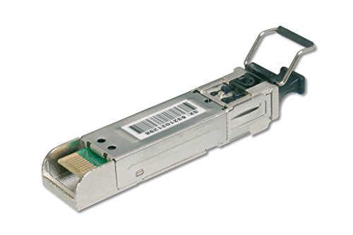 DIGITUS Gigabit SFP Modul - 1,25 Gbit/s - Cisco kompatibel - Mini GBIC - für Singlemode-Glasfaserkabel - LC Duplex - 1310 nm Wellenlänge - 20 km Reichweite - Plug & Play DIGITUS Gigabit SFP Modul - 1,25 Gbit/s - Cisco kompatibel - Mini GBIC - für Singlemode-Glasfaserkabel - LC Duplex - 1310 nm Wellenlänge - 20 km Reichweite - Plug & Play von DIGITUS
