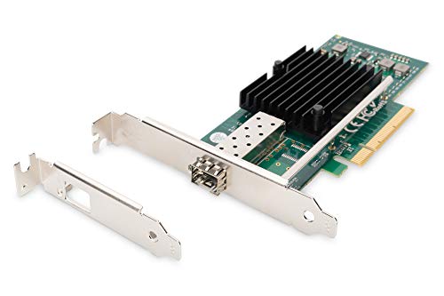 DIGITUS IO-Karte - PCIe - SFP+ Netzwerk-Karte - 1-Port - 10 Gigabit Ethernet - 10 Gbit/s - PCI-Express von DIGITUS