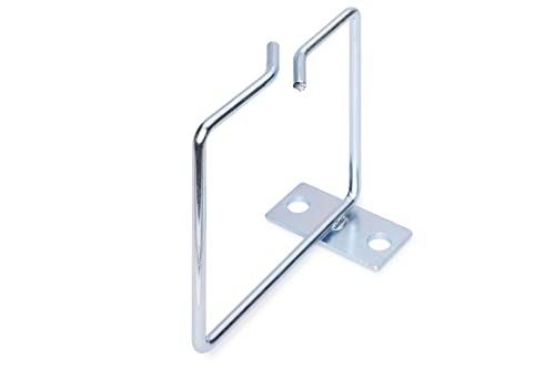DIGITUS Kabel-Führungsbügel - Stahl - 80 x 80 mm - 1 Stück - Öffnung Vorne - Montage Versetzt - Kabel-Management von DIGITUS