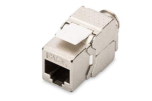 DIGITUS Keystone-Modul Cat-5e Geschirmt - RJ45-Buchse - 100 MHz 1GBase-T - AWG 26-22 - Werkzeugfreie Montage DIGITUS Keystone-Modul Cat-5e Geschirmt - RJ45-Buchse - 100 MHz 1GBase-T - AWG 26-22 - Werkzeugfreie Montage von DIGITUS