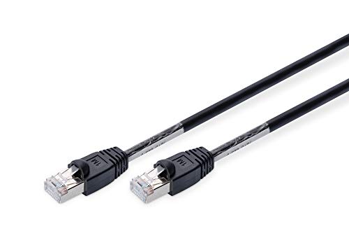 DIGITUS LAN Kabel Cat 6 - 1m - Outdoor Netzwerkkabel - S/FTP Geschirmt - PoE+ & RJ45 - Kompatibel zu Cat 6A - Grau DIGITUS LAN Kabel Cat 6 - 1m - Outdoor Netzwerkkabel - S/FTP Geschirmt - PoE+ & RJ45 - Kompatibel zu Cat 6A - Grau von DIGITUS