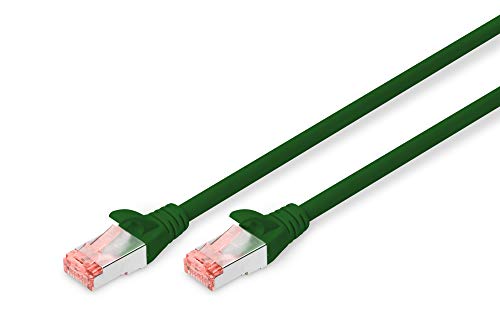 DIGITUS LAN Kabel Cat 6 - 3m - RJ45 Netzwerkkabel - S/FTP Geschirmt - Kompatibel zu Cat 6A & Cat 7 - Grün DIGITUS LAN Kabel Cat 6 - 3m - RJ45 Netzwerkkabel - S/FTP Geschirmt - Kompatibel zu Cat 6A & Cat 7 - Grün von DIGITUS