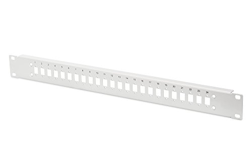 DIGITUS LWL Spleißbox Frontblende - Glasfaser Patch-Panel - 24x LC/DX - 19-Zoll 1HE - Grau DIGITUS LWL Spleißbox Frontblende - Glasfaser Patch-Panel - 24x LC/DX - 19-Zoll 1HE - Grau von DIGITUS