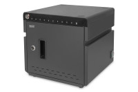 DIGITUS Mobiler Desktop Ladeschrank für Notebooks/Tablets bis 14 Zoll, UV-C, USB-C von DIGITUS