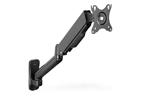 DIGITUS Monitor-Wandhalterung mit Gasdruckfeder und Schwenkarm - für 15-32" Bildschirme - 9 kg max. Belastung - VESA 75x75 & 100x100 - schwenkbar, neigbar, dreh- und höhenverstellbar - Schwarz DIGITUS Monitor-Wandhalterung mit Gasdruckfeder und Schwenkarm - für 15-32" Bildschirme - 9 kg max. Belastung - VESA 75x75 & 100x100 - schwenkbar, neigbar, dreh- und höhenverstellbar - Schwarz von DIGITUS
