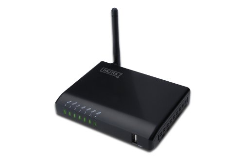 DIGITUS Multifunktion USB Netzwerk Server, 4-port, Netzwerk USB Hub, NAS, Print Server USB 2.0, RJ45, Wireless LAN 11n, schwarz DIGITUS Multifunktion USB Netzwerk Server, 4-port, Netzwerk USB Hub, NAS, Print Server USB 2.0, RJ45, Wireless LAN 11n, schwarz von DIGITUS