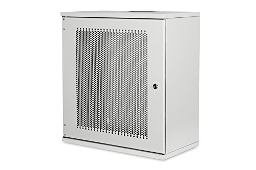 DIGITUS Netzwerk-Schrank 19 zoll 12 HE - unmontiert - Wandmontage - 400 mm Tiefe - Traglast 60 kg - Perforierte Tür DIGITUS Netzwerk-Schrank 19 zoll 12 HE - unmontiert - Wandmontage - 400 mm Tiefe - Traglast 60 kg - Perforierte Tür von DIGITUS