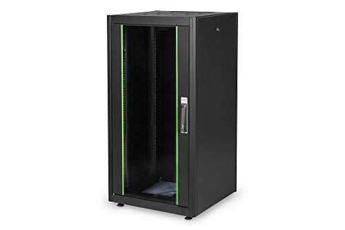 DIGITUS Netzwerkschrank - 19-Zoll Rack 22HE - 60x60 cm - Dynamic Basic Serie - Traglast 600 kg - Nutztiefe 550 mm - Schwarz DIGITUS Netzwerkschrank - 19-Zoll Rack 22HE - 60x60 cm - Dynamic Basic Serie - Traglast 600 kg - Nutztiefe 550 mm - Schwarz von DIGITUS
