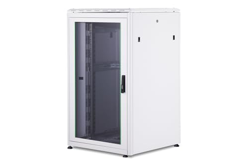 DIGITUS Netzwerkschrank - 19-Zoll Rack 26HE - 80x80 cm - Unique Serie - Traglast 800 kg - Nutztiefe 743 mm - Grau DIGITUS Netzwerkschrank - 19-Zoll Rack 26HE - 80x80 cm - Unique Serie - Traglast 800 kg - Nutztiefe 743 mm - Grau von DIGITUS