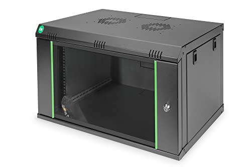 DIGITUS Netzwerkschrank - 19 Zoll Rack - 7HE - Wandmontage - 450mm Tiefe - Traglast 60kg - Dynamic Basic Serie - Schwarz DIGITUS Netzwerkschrank - 19 Zoll Rack - 7HE - Wandmontage - 450mm Tiefe - Traglast 60kg - Dynamic Basic Serie - Schwarz von DIGITUS