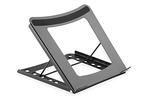 DIGITUS Notebook-Ständer - Einstellbar in 5 Positionen - Für 10-Zoll bis 15-Zoll Laptops - Robuster Stahl - Schwarz DIGITUS Notebook-Ständer - Einstellbar in 5 Positionen - Für 10-Zoll bis 15-Zoll Laptops - Robuster Stahl - Schwarz von DIGITUS