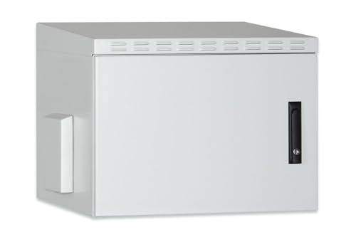 DIGITUS Outdoor Netzwerkschrank - 19 Zoll Rack - 12HE - Wandmontage - 600mm Tiefe - Traglast 100kg - Grau DIGITUS Outdoor Netzwerkschrank - 19 Zoll Rack - 12HE - Wandmontage - 600mm Tiefe - Traglast 100kg - Grau von DIGITUS