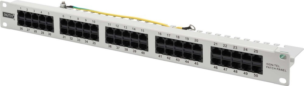 DIGITUS Patchpanel ISDN Kat.3 DN-91350-1 von DIGITUS
