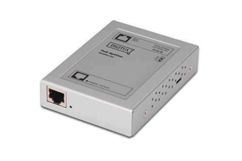 DIGITUS PoE Splitter - IEEE802.3af - Fast Ethernet - Ausgangs-Spannung 5, 7.5, 9, 12 Volt - DC 2.5mm Stecker & Buchse DIGITUS PoE Splitter - IEEE802.3af - Fast Ethernet - Ausgangs-Spannung 5, 7.5, 9, 12 Volt - DC 2.5mm Stecker & Buchse von DIGITUS