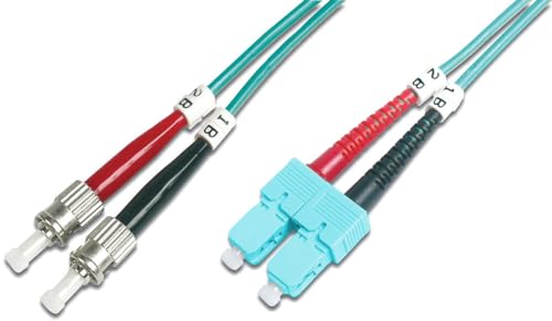 DIGITUS Professional DK-2512-02/3 "LWL" Patchkabel 2x Stecker-SC-Duplex "OM3", 2m von DIGITUS