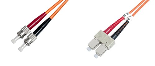 DIGITUS Professional DK-2512-03 LWL Patchkabel 2X Stecker-SC-Duplex OM2, 3m von DIGITUS
