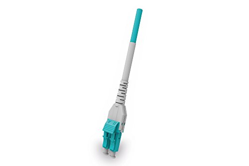 DIGITUS Professional Uniboot Patchkabel LC zu LC, OM3, 1 m lang, Polarität wechselbar, türkis von DIGITUS