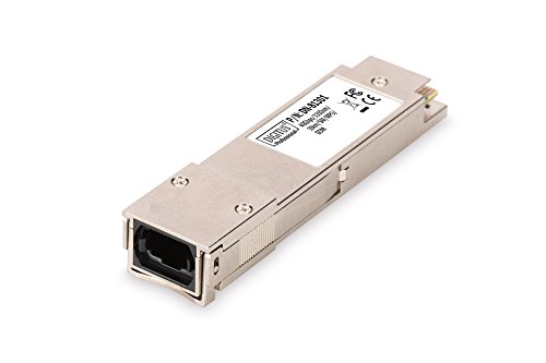 DIGITUS QSFP+ Modul für MPO Patchkabel, Singlemode, 1310 nm, 10km (OS1/OS2), 40 Gbit/s von DIGITUS