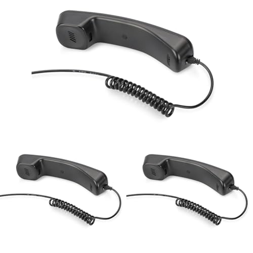 DIGITUS - Skype USB Telefonhörer, USB A Stecker (Packung mit 3) von DIGITUS