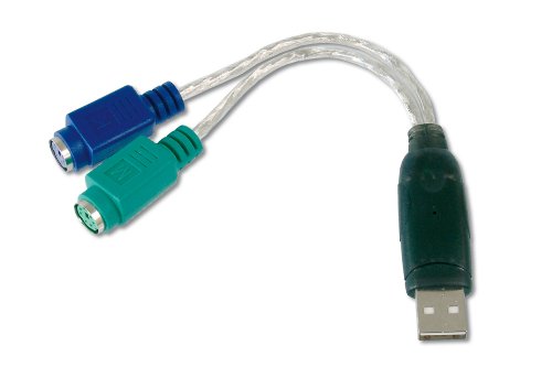 DIGITUS USB zu PS/2 Adapter - Maus & Tastaur Adapter - USB Typ-A Stecker zu 2x Mini-Din 6 Buchse - Win 10 - Plug & Play DIGITUS USB zu PS/2 Adapter - Maus & Tastaur Adapter - USB Typ-A Stecker zu 2x Mini-Din 6 Buchse - Win 10 - Plug & Play von DIGITUS