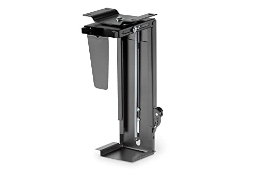 DIGITUS Universal-PC-Halterung – Für gängige Computergehäuse – Unter-Schreibtisch-Montage – Stufenlose Höhen- und Breiten-Einstellung – 10 kg Traglast – Schwarz DIGITUS Universal-PC-Halterung – Für gängige Computergehäuse – Unter-Schreibtisch-Montage – Stufenlose Höhen- und Breiten-Einstellung – 10 kg Traglast – Schwarz von DIGITUS