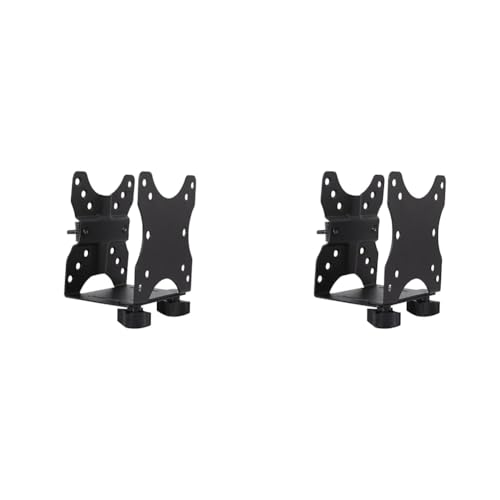 DIGITUS VESA-Adapter 75x75, 100x100 - PC-Halterung - Zur PC-Montage hinter dem Monitor - Tragkraft 5 kg - Schwarz (Packung mit 2) von DIGITUS