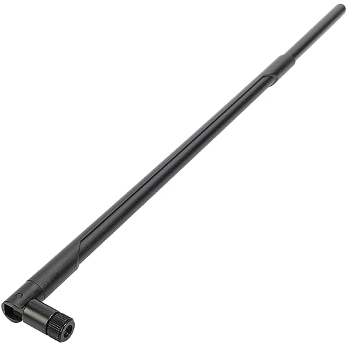 DIGITUS WLAN-Stabantenne - 2,4 GHz WiFi - Omnidirektional - 9dBi Empfangsgewinn - RP-SMA Anschluss - 38,5 cm Länge - Schwarz von DIGITUS