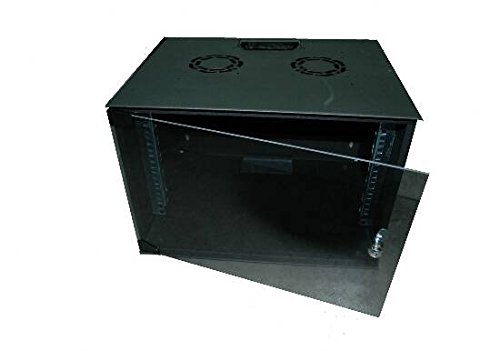 DIGITUS dn1912ussw Schrank 12 Einheiten-Wand Linea Eco 640 x 580 x 400 mm unmontiert, Schwarz von DIGITUS