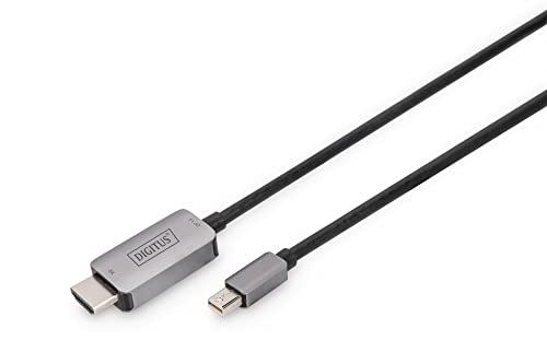 Digitus DisplayPort/Mini-DisplayPort Anschlusskabel DisplayPort Stecker, Mini DisplayPort Stecker von DIGITUS