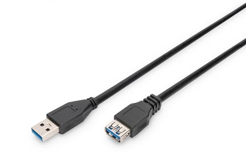 Digitus USB-Verlängerungskabel USB 3.0 Typ A (M/F) - 1.8 m von DIGITUS