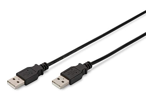 USB 2.0 Anschlusskabel, Typ A, St/St, 1.8m, USB 2.0 konform, UL, schwarz USB 2.0 Anschlusskabel, Typ A, St/St, 1.8m, USB 2.0 konform, UL, schwarz von DIGITUS