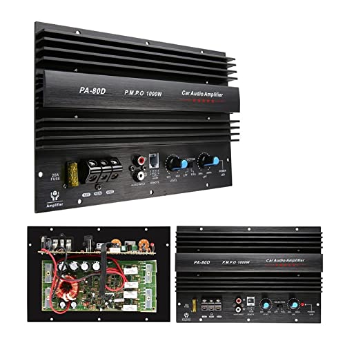 DIGNIFE Audioverstärker, 12V 1000W Verstärkerplatine Mono-Auto-Leistungsverstärker Leistungsstarker Bass-Subwoofer-Verstärker for Auto-Modifikation von DIGNIFE