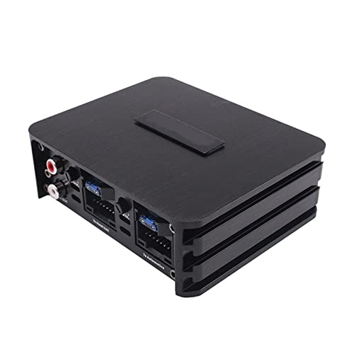 DIGNIFE Audioverstärker, Autoprozessor Verlustfreier 4-Wege-DSP-Leistungsverstärker Lautsprecher Plug-and-Play-Verstärker for Modifikationsteile Universell von DIGNIFE