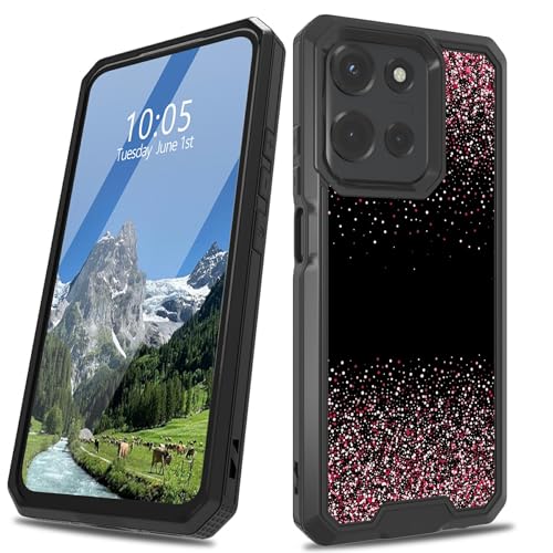 DIGTIALL Schutzhülle für Motorola Moto G Play 5G 2025/Moto G Power 5G 2025, zweilagig, strapazierfähig, stoßfest, robust, Schutzhülle für Moto G Play 5G 2025/Moto G Power 5G 2025, Rosa / Schwarz mit DIGTIALL Schutzhülle für Motorola Moto G Play 5G 2025/Moto G Power 5G 2025, zweilagig, strapazierfähig, stoßfest, robust, Schutzhülle für Moto G Play 5G 2025/Moto G Power 5G 2025, Rosa / Schwarz mit von DIGTIALL