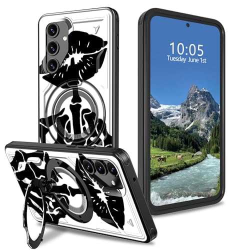 DIGTIALL Schutzhülle für Samsung Galaxy S23 FE 6,4 Zoll (16,3 cm), mit Ständer, für Galaxy S23 FE, Hybrid-Hülle, zweilagig, stoßfest, Schutzhülle für Samsung S23 FE von DIGTIALL