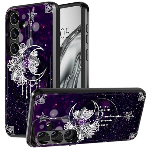 DIGTIALL Schutzhülle für Samsung Galaxy S25 Plus/S24 Plus mit Ständer und Kamera-Abdeckung für Galaxy S25 Plus/S24 Plus, mit zweilagiger, strapazierfähiger, stoßfester Magsafe-Schutzhülle DIGTIALL Schutzhülle für Samsung Galaxy S25 Plus/S24 Plus mit Ständer und Kamera-Abdeckung für Galaxy S25 Plus/S24 Plus, mit zweilagiger, strapazierfähiger, stoßfester Magsafe-Schutzhülle von DIGTIALL