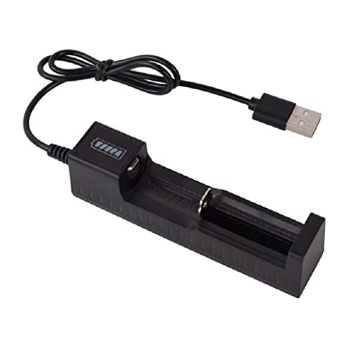 DIIOOMIEEU 1 Slot Fast Intelligent USB Battery for Rechargeable Batteries von DIIOOMIEEU