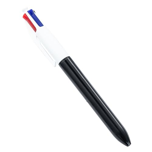 DIIOOMIEEU 4-in-1 Druckkugelschreiber, 4 Farben, Shuttle-Stift, mehrfarbige Stifte, Büro, Schulbedarf für glattes Schreiben DIIOOMIEEU 4-in-1 Druckkugelschreiber, 4 Farben, Shuttle-Stift, mehrfarbige Stifte, Büro, Schulbedarf für glattes Schreiben von DIIOOMIEEU
