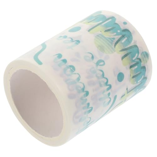 DIKACA 1 Rolle Washi Papierband Für Scrapbooking Aufkleber DIY Klebebänder Basteln DIY Washi Klebebänder Geschenkverpackungsbänder Deko Klebebänder Handkontor Klebebänder von DIKACA
