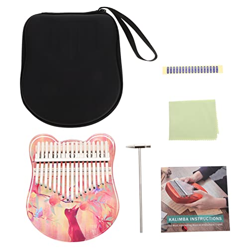 DIKACA 1 Satz Daumen musikinstrumente musical instruments fleab melodicas nuttalla melodien Fingerklavier Mini-Musikinstrument exquisite Kalimba kleine Kalimba kleines Instrument Metall von DIKACA