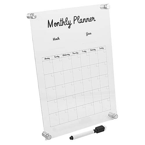 DIKACA 1 Satz Notiztafel Löschbarer Vorstand Tipp Radiergummi-Tafel für die Wand Veranstalter Memo Wöchentliche Planungsbehörde transparenter Board Message Board löschen Wochentafel Acryl DIKACA 1 Satz Notiztafel Löschbarer Vorstand Tipp Radiergummi-Tafel für die Wand Veranstalter Memo Wöchentliche Planungsbehörde transparenter Board Message Board löschen Wochentafel Acryl von DIKACA