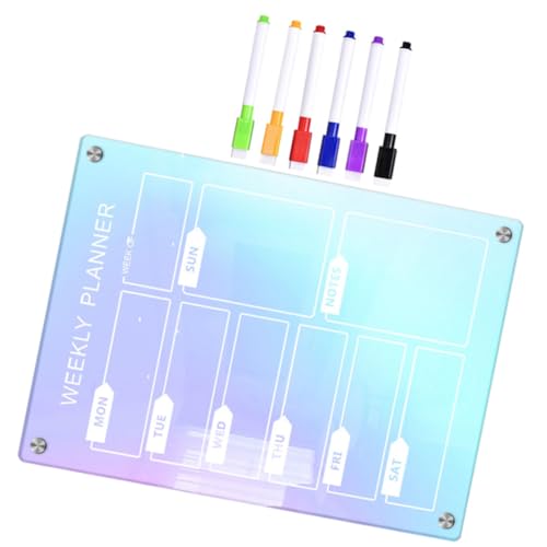 DIKACA 1 Set Magnetisches Nachrichtentafel Set Magnetische Zeitplan Plantafel Trocken Abwischbare Tafel Kalender Schreibtischunterlage Whiteboard Radiergummi Tisch Whiteboard DIKACA 1 Set Magnetisches Nachrichtentafel Set Magnetische Zeitplan Plantafel Trocken Abwischbare Tafel Kalender Schreibtischunterlage Whiteboard Radiergummi Tisch Whiteboard von DIKACA