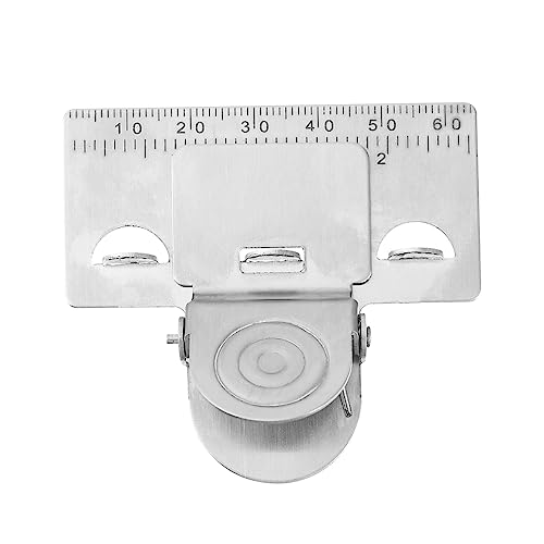 DIKACA 1 Stück Taping Clip Präzisionslineal Maßband Maßband Kleines Metrisches Maßband Messbandmaße Maßbandhalter Bandpositionierungswerkzeug Edelstahl Silber DIKACA 1 Stück Taping Clip Präzisionslineal Maßband Maßband Kleines Metrisches Maßband Messbandmaße Maßbandhalter Bandpositionierungswerkzeug Edelstahl Silber von DIKACA