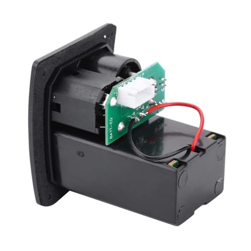 DIKACA 1 Stück e-4t vierstufiges Gitarrenmikrofon Mikrofon für Volksmusikinstrumente Instrumentenklang aufnehmen eq Tonaufnahme Black von DIKACA