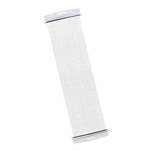 DIKACA 1 Stück kleine Trommel drumline Drum wire Snare drum response Snare drum band Snaredrum-Zubehör Ersatz praktischer Snare-Drum-Gurt rostfreier Schlingengurt Rostfreier Stahl Silver von DIKACA