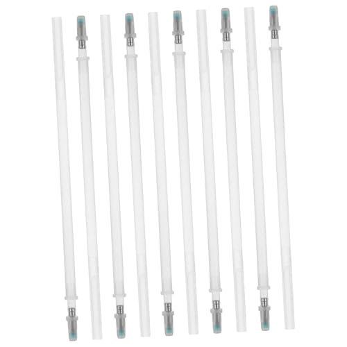 DIKACA 10 Stück Textmarker Nachfüllen Stifte Zum Perlensticken Farbwechselstift Nachfüllbarer Kugelschreiber Stift Mit Taschenlampe Stiftminen Für Klickstifte Silberne Lichtstift Plastik DIKACA 10 Stück Textmarker Nachfüllen Stifte Zum Perlensticken Farbwechselstift Nachfüllbarer Kugelschreiber Stift Mit Taschenlampe Stiftminen Für Klickstifte Silberne Lichtstift Plastik von DIKACA