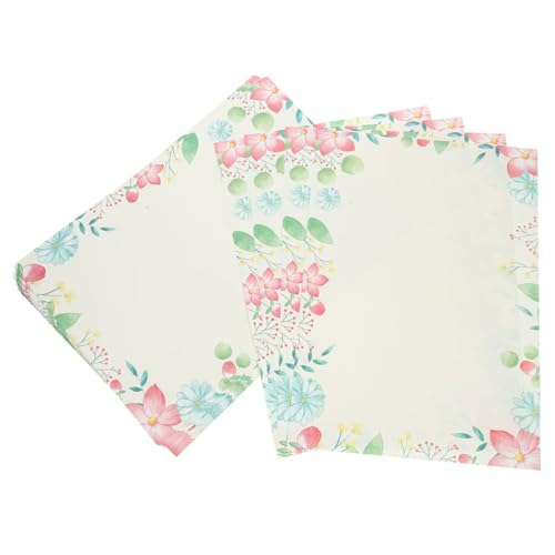 DIKACA 100 Stück Vintage-Briefpapier aus Kraftpapier dekorativ Party ästhetisches Briefpapier Briefe Schreibutensilien altes Schreibpapier edles briefpapier Beige DIKACA 100 Stück Vintage-Briefpapier aus Kraftpapier dekorativ Party ästhetisches Briefpapier Briefe Schreibutensilien altes Schreibpapier edles briefpapier Beige von DIKACA