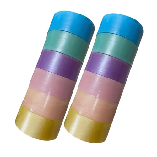 DIKACA 12 Rollen Perle klebriger Ballband wickeln Stressband Dekompressions-Klebeband Kugelband selber machen Kugelklebeband lustiges Klebebandspielzeug DIY bunte Bälle Bänder Plastik DIKACA 12 Rollen Perle klebriger Ballband wickeln Stressband Dekompressions-Klebeband Kugelband selber machen Kugelklebeband lustiges Klebebandspielzeug DIY bunte Bälle Bänder Plastik von DIKACA