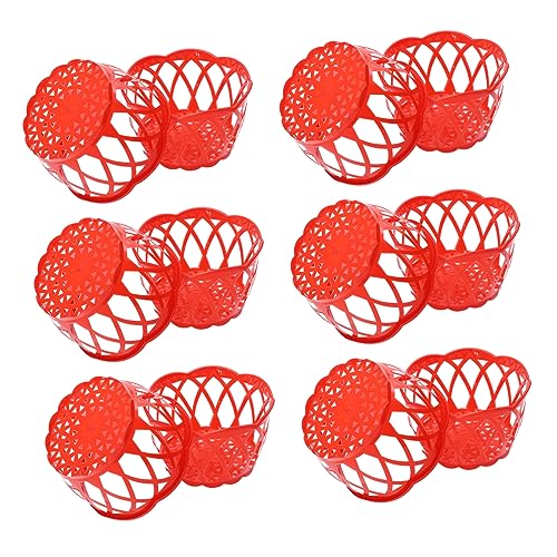 DIKACA 12st Eierverpackungskorb Obstkorb Aus Kunststoff Kleine Eierkörbchen Runder Ausgehöhlter Korb Sommerpflückkorb Ei-geschenkkorb Korb Mit Obstschale Haushalt Plastik Delikatessen DIKACA 12st Eierverpackungskorb Obstkorb Aus Kunststoff Kleine Eierkörbchen Runder Ausgehöhlter Korb Sommerpflückkorb Ei-geschenkkorb Korb Mit Obstschale Haushalt Plastik Delikatessen von DIKACA